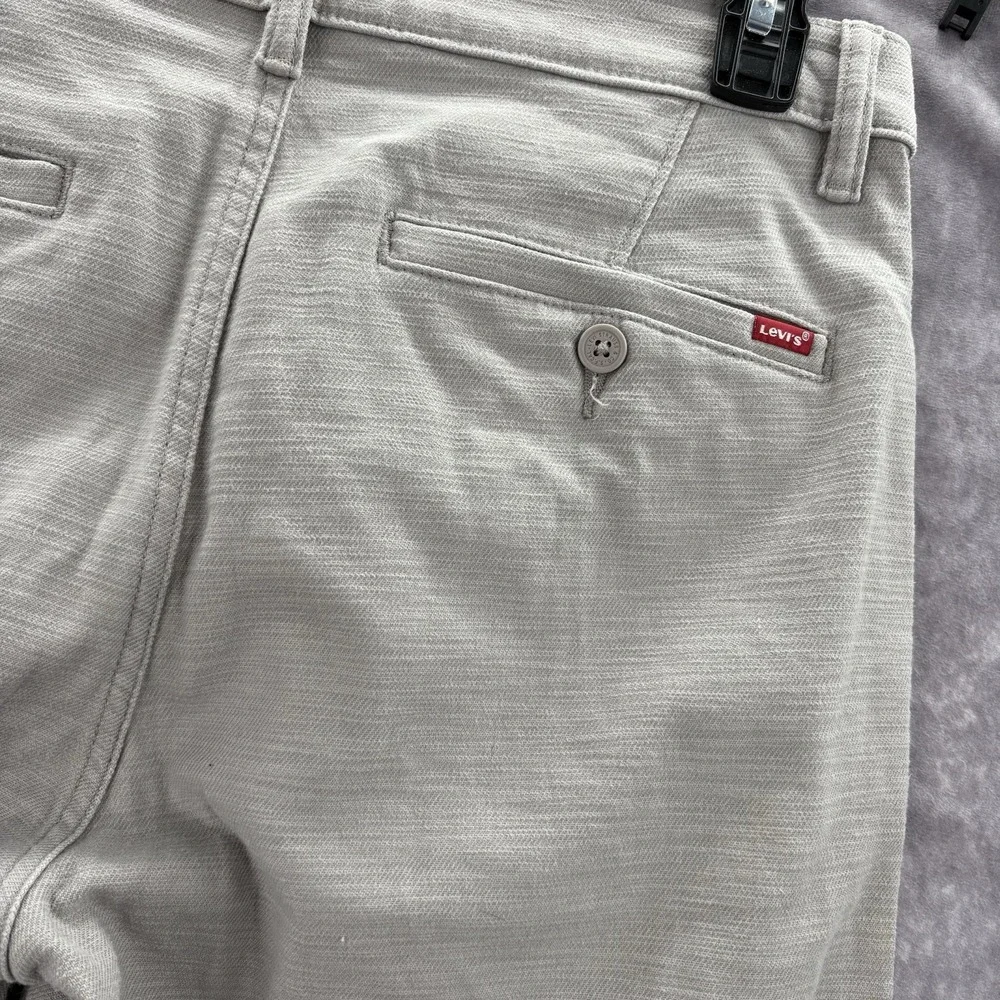 Levis XX Chino Pants Mens 32x30 Gray Standard Taper Warm - Picture 5 of 9
